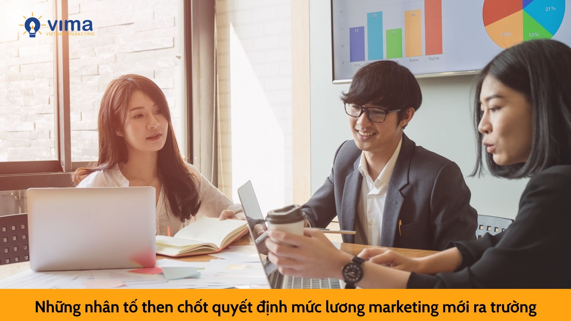 Những nhân tố then chốt quyết định mức lương marketing mới ra trường